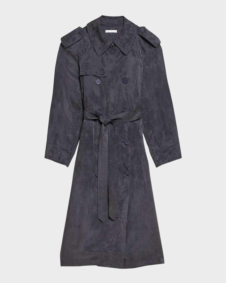 Fluid Trench Coat